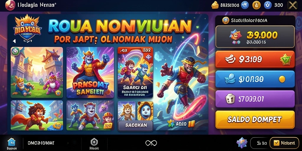 Tampilan antarmuka yang user-friendly.
