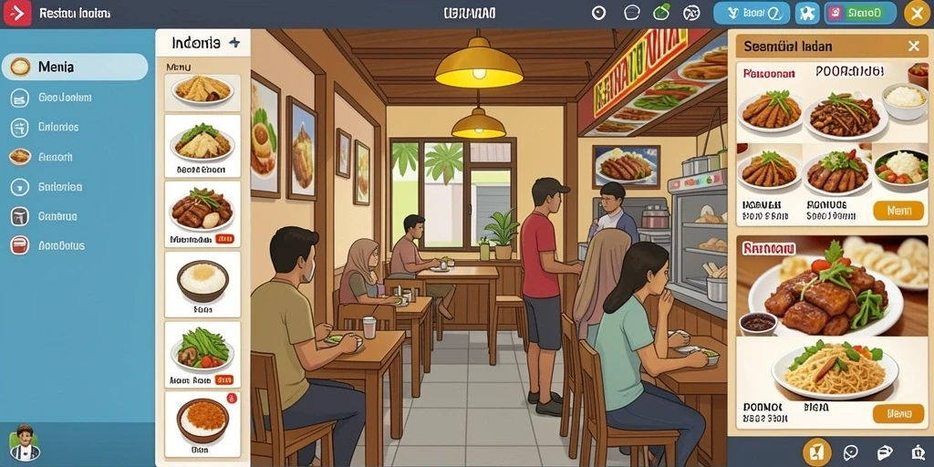 Screenshot menampilkan antarmuka utama aplikasi 98SPIN.