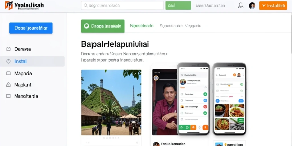 Tampilan antarmuka yang menarik dan mudah digunakan.