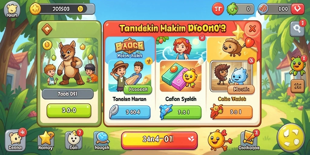 Tampilan antarmuka yang ramah pengguna.