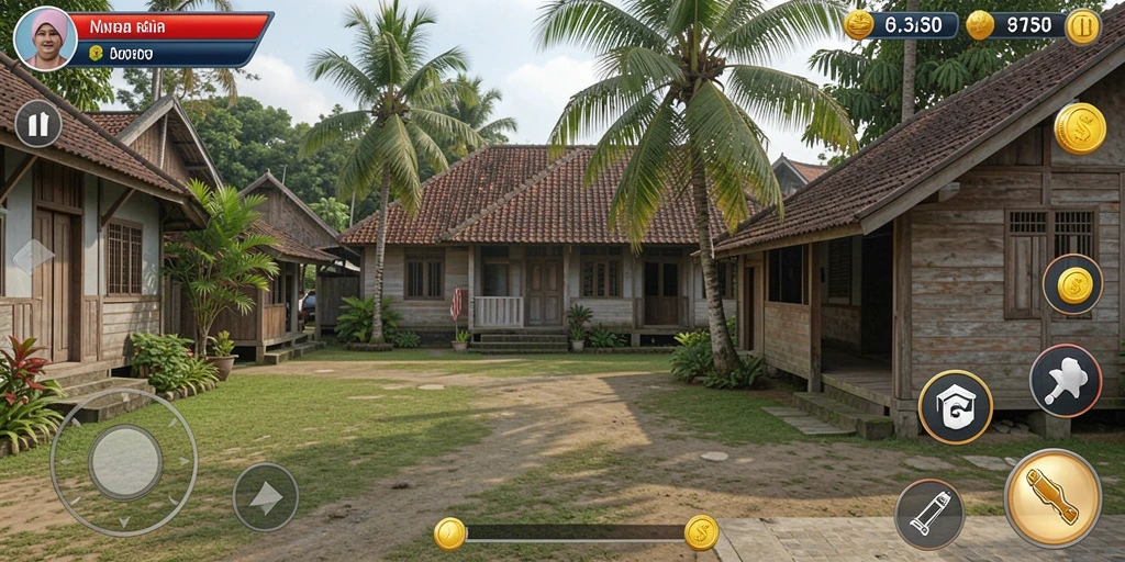 Tampilan menu utama yang intuitif.