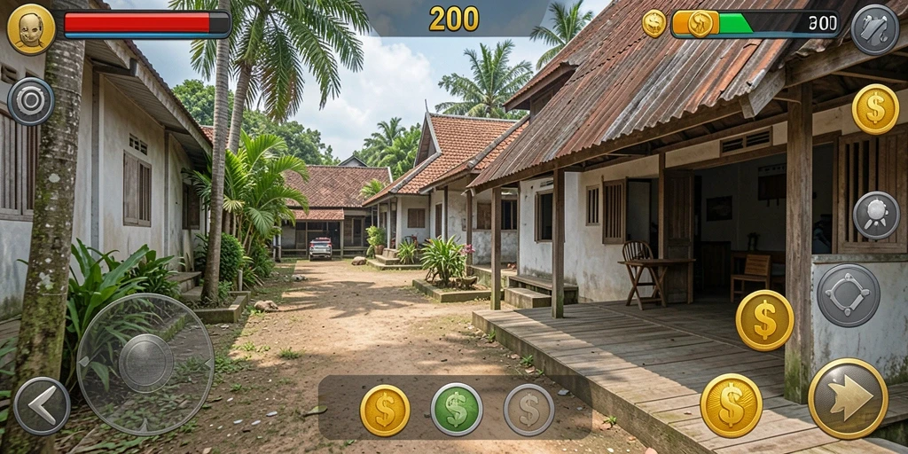 Tampilan grafis yang menawan dan detail karakter.