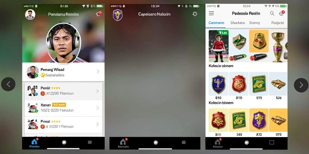 Tampilan antarmuka yang menarik dan user-friendly.