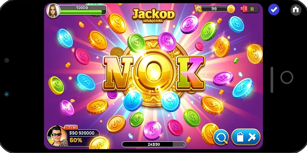 Tangkapan layar menunjukkan gameplay seru dari HARAPJP.