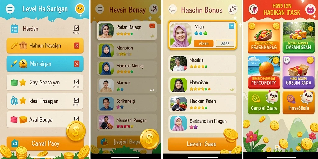 Tampilan awal aplikasi LANCAR138 yang menarik.