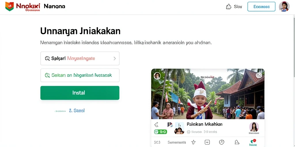 Screenshot 1: Petualangan menyusuri hutan misterius.