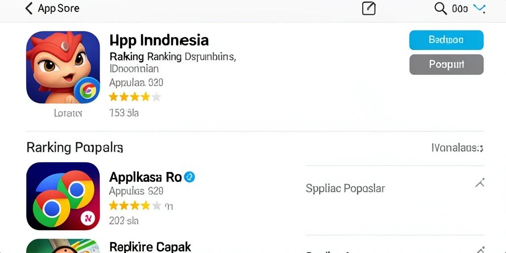 Tampilan awal aplikasi dengan grafis yang mengesankan.