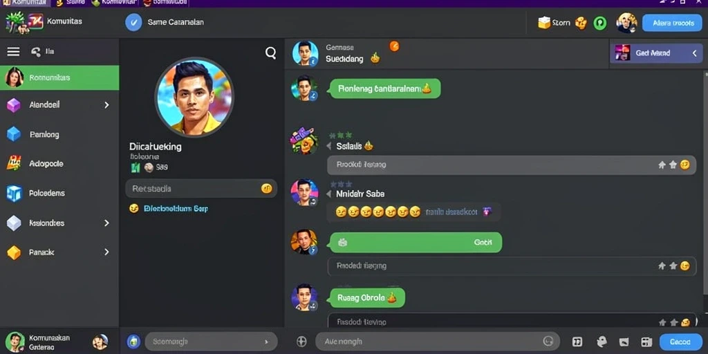 Tampilan antarmuka yang menarik dan user-friendly.