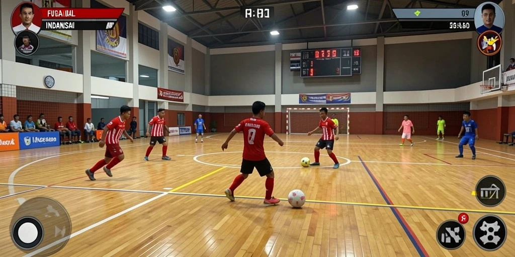 Tampilan antarmuka yang modern dan menarik.