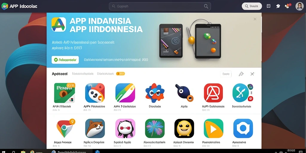 Gambar antarmuka pengguna yang menarik dan intuitif.